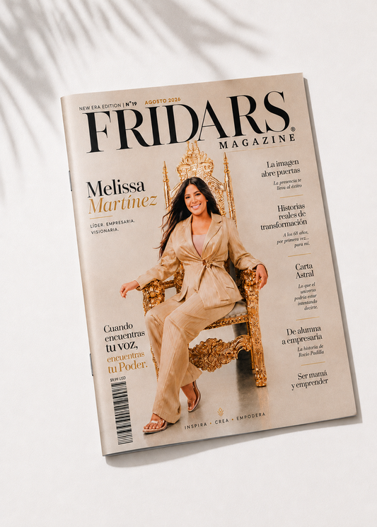 FRIDARS Magazine – New Era Edition Nº 19| Melissa Martínez Agosto 2026